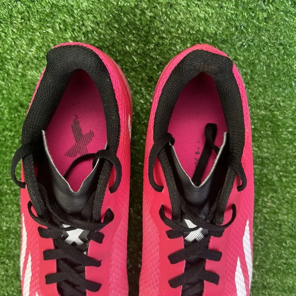 Adidas X Speedportal 4 FGX Soccer Cleats Men's US 7 / EU 39.5 Pink & Black Boots